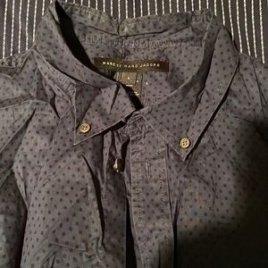 Marc jacobs polka dot wormed shirt